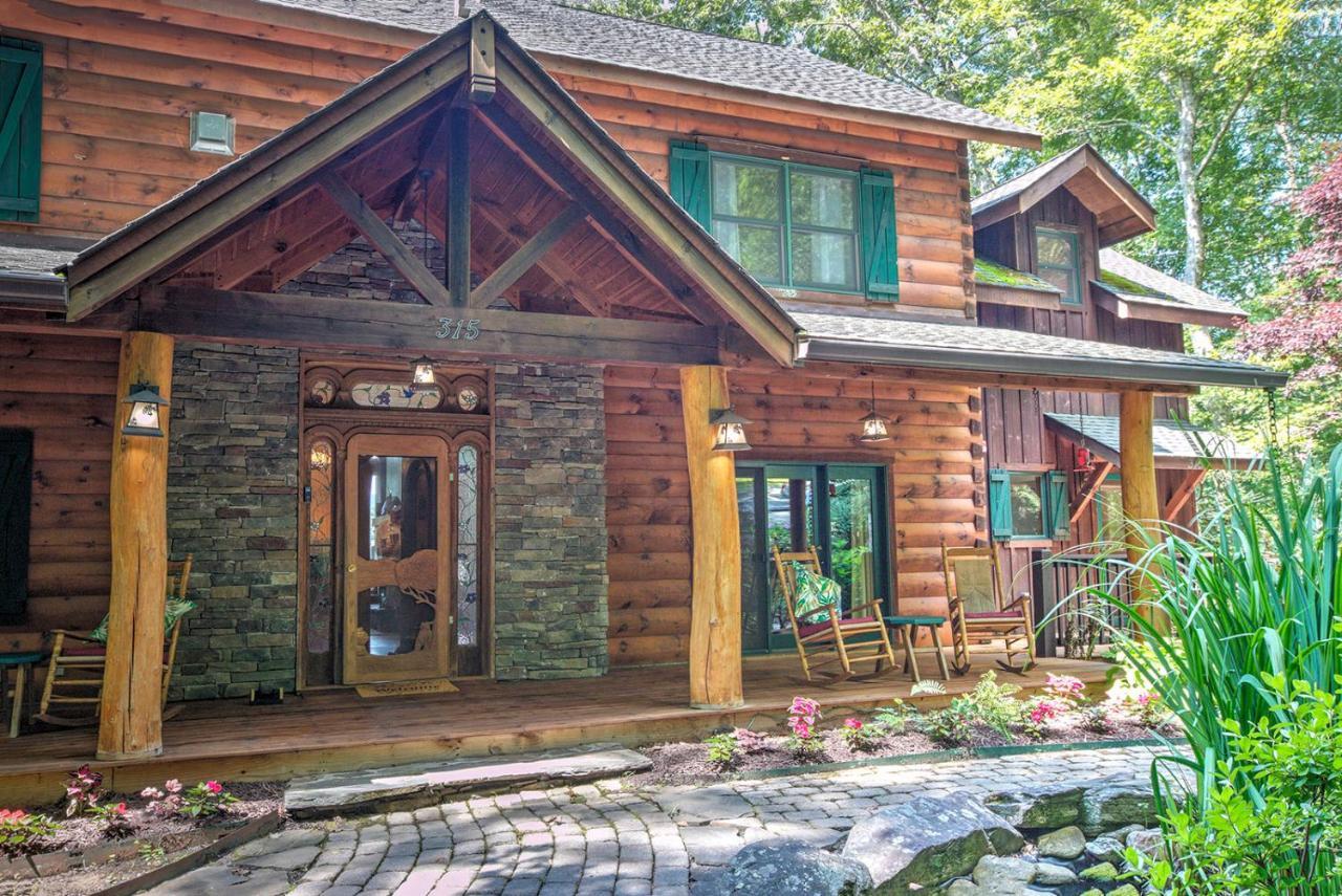 Valle Crucis Lazy Bear Lodge المظهر الخارجي الصورة